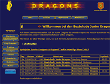 Tablet Screenshot of juniordragons.de